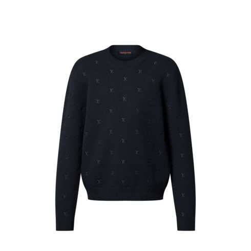 Jersey de cuello redondo LV Blason Hombre Prêt-à-Porter Todo Prêt-à-Porter | LOUIS VUITTON (Zoom de producto)
