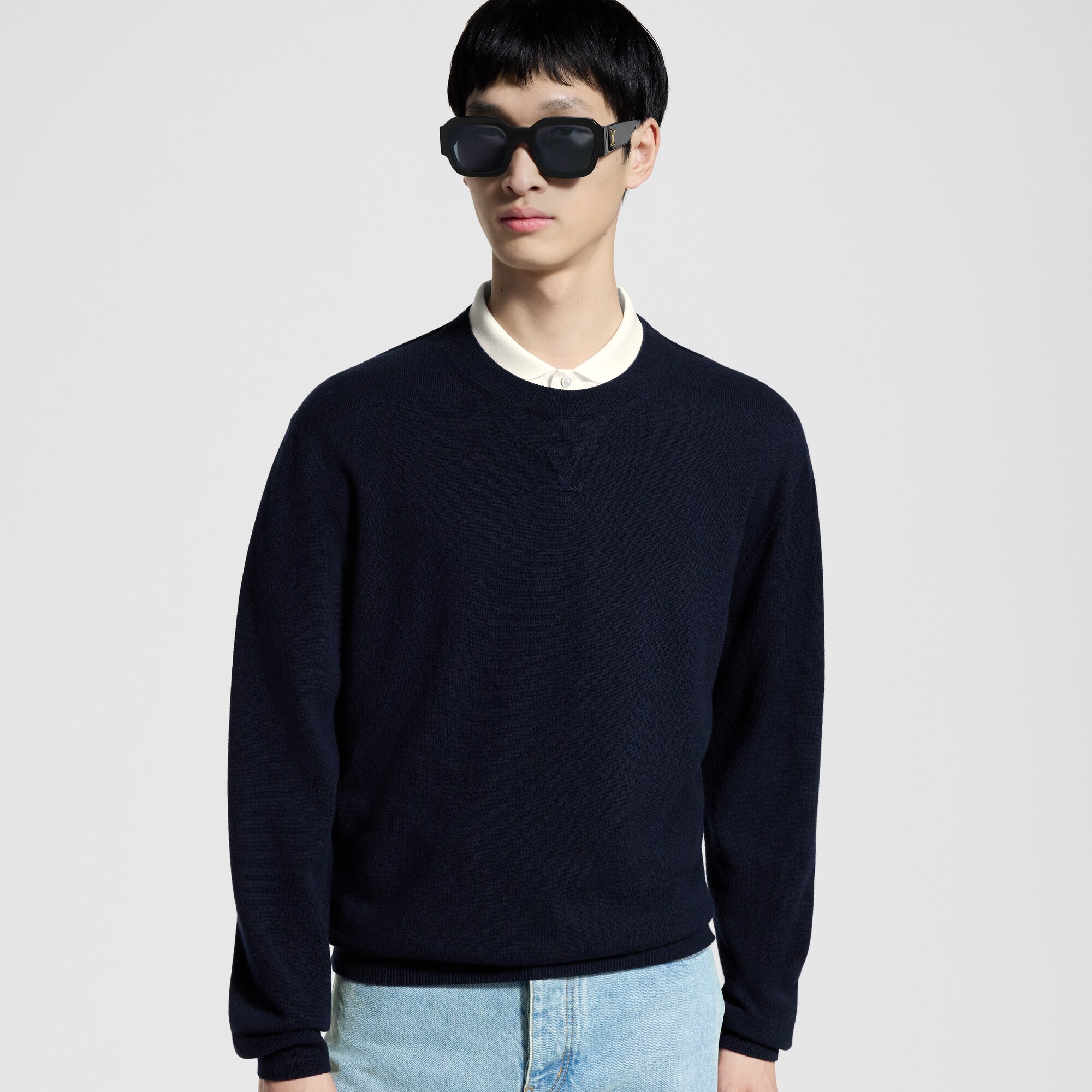Jersey de cuello redondo LVSE  Hombre Prêt-à-Porter Todo Prêt-à-Porter | LOUIS VUITTON (Zoom de producto)