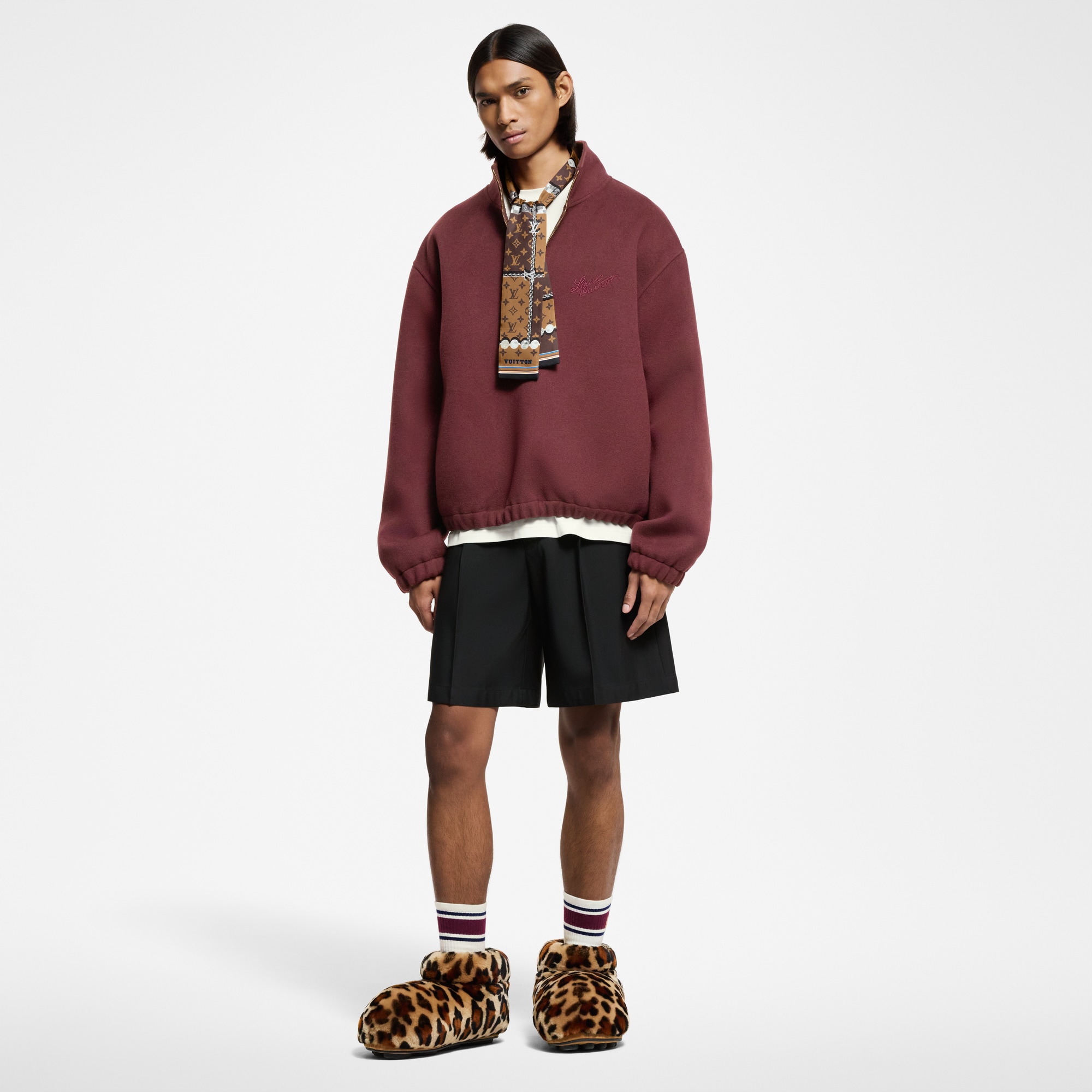 Jersey de doble cara en lana y seda  Hombre Prêt-à-Porter Todo Prêt-à-Porter | LOUIS VUITTON (Zoom de producto)