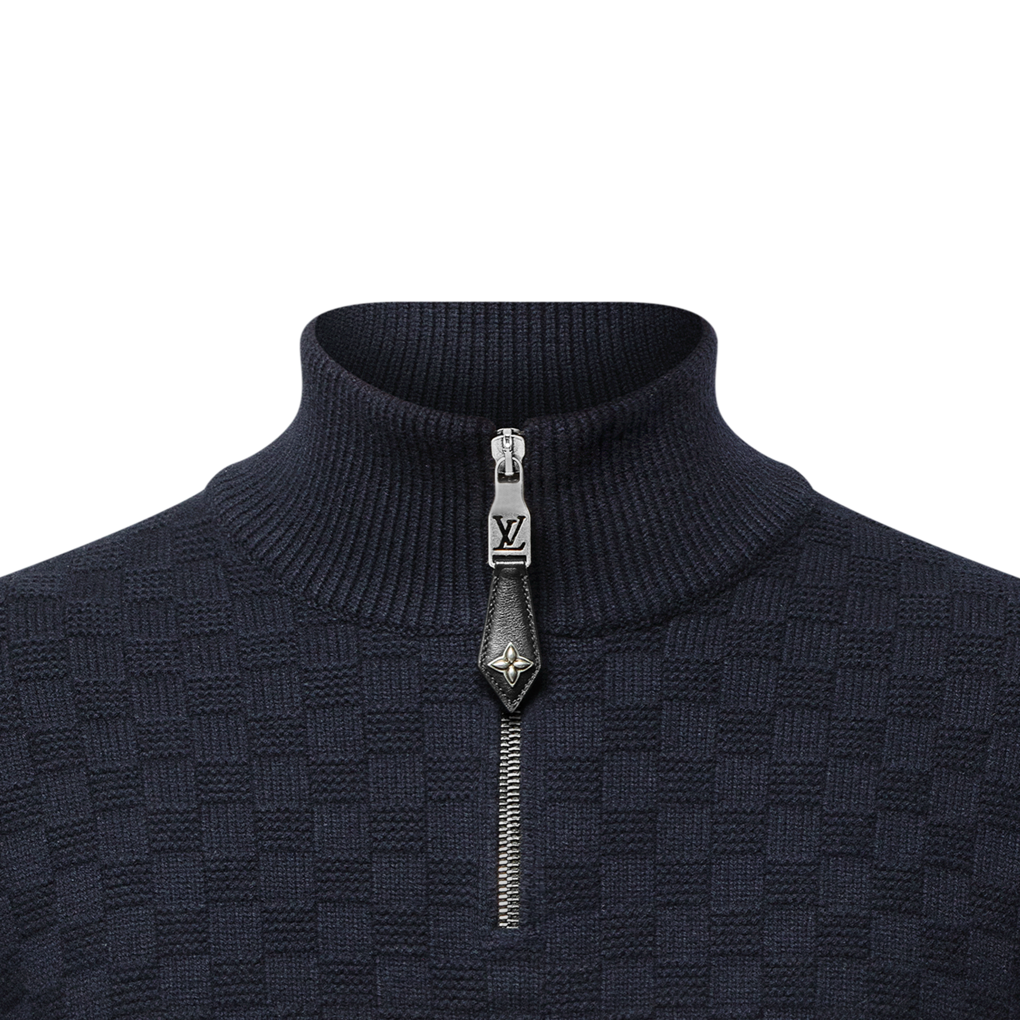 Jersey de lana y cachemir con media cremallera  Hombre Prêt-à-Porter Todo Prêt-à-Porter | LOUIS VUITTON (Zoom de producto)