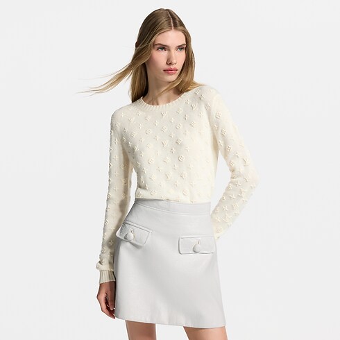 Jersey de punto 3D Monogram Mujer Prêt-à-Porter Artículos de punto | LOUIS VUITTON (Zoom de producto)