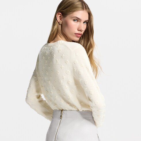 Jersey de punto 3D Monogram Mujer Prêt-à-Porter Artículos de punto | LOUIS VUITTON (Zoom de producto)