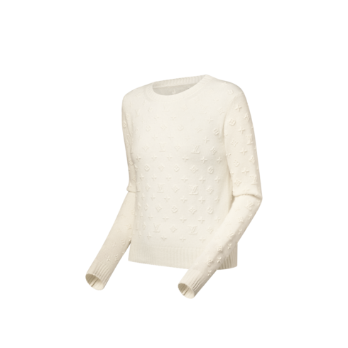 Jersey de punto 3D Monogram Mujer Prêt-à-Porter Artículos de punto | LOUIS VUITTON (Zoom de producto)