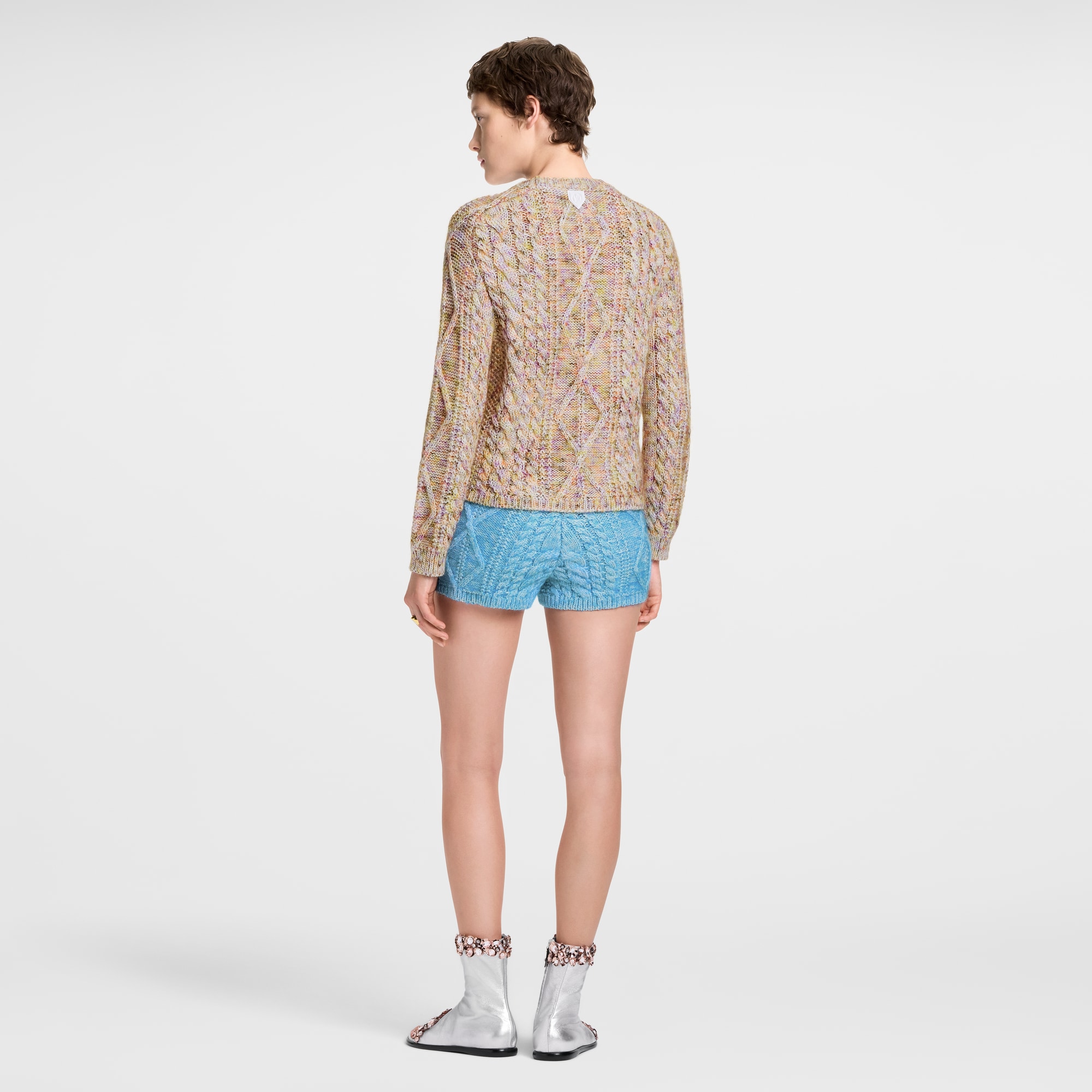 Jersey de punto con flores  Mujer Prêt-à-Porter Artículos de punto | LOUIS VUITTON (Zoom de producto)