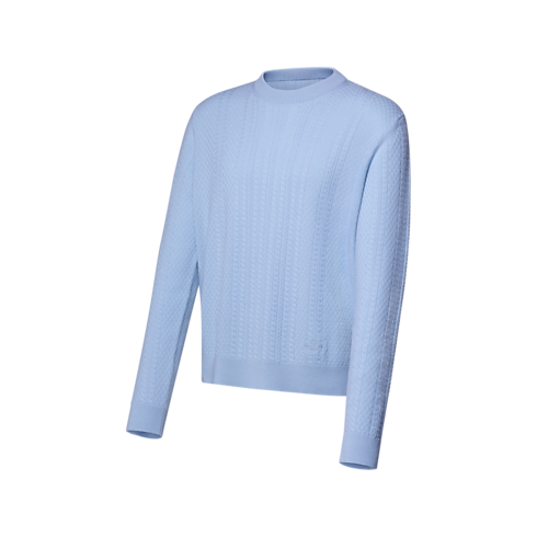 Jersey de punto de ochos de lana y cachemir Hombre Prêt-à-Porter Todo Prêt-à-Porter | LOUIS VUITTON (Zoom de producto)