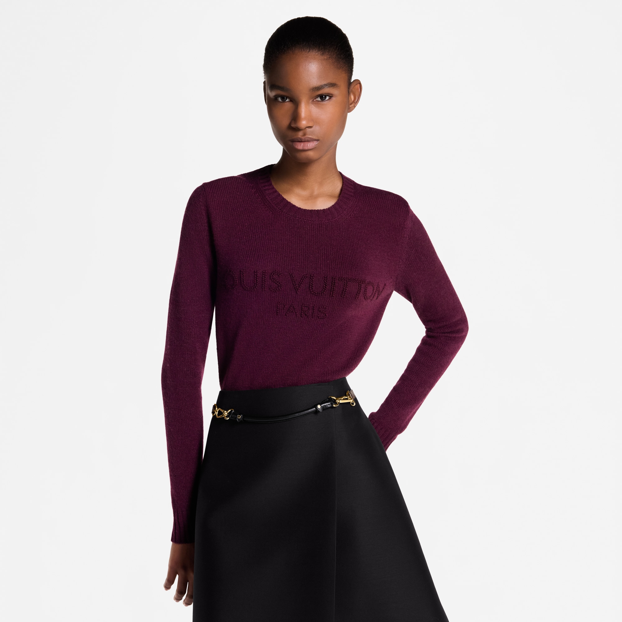 Jersey de punto distintivo  Mujer Prêt-à-Porter Artículos de punto | LOUIS VUITTON (Zoom de producto)