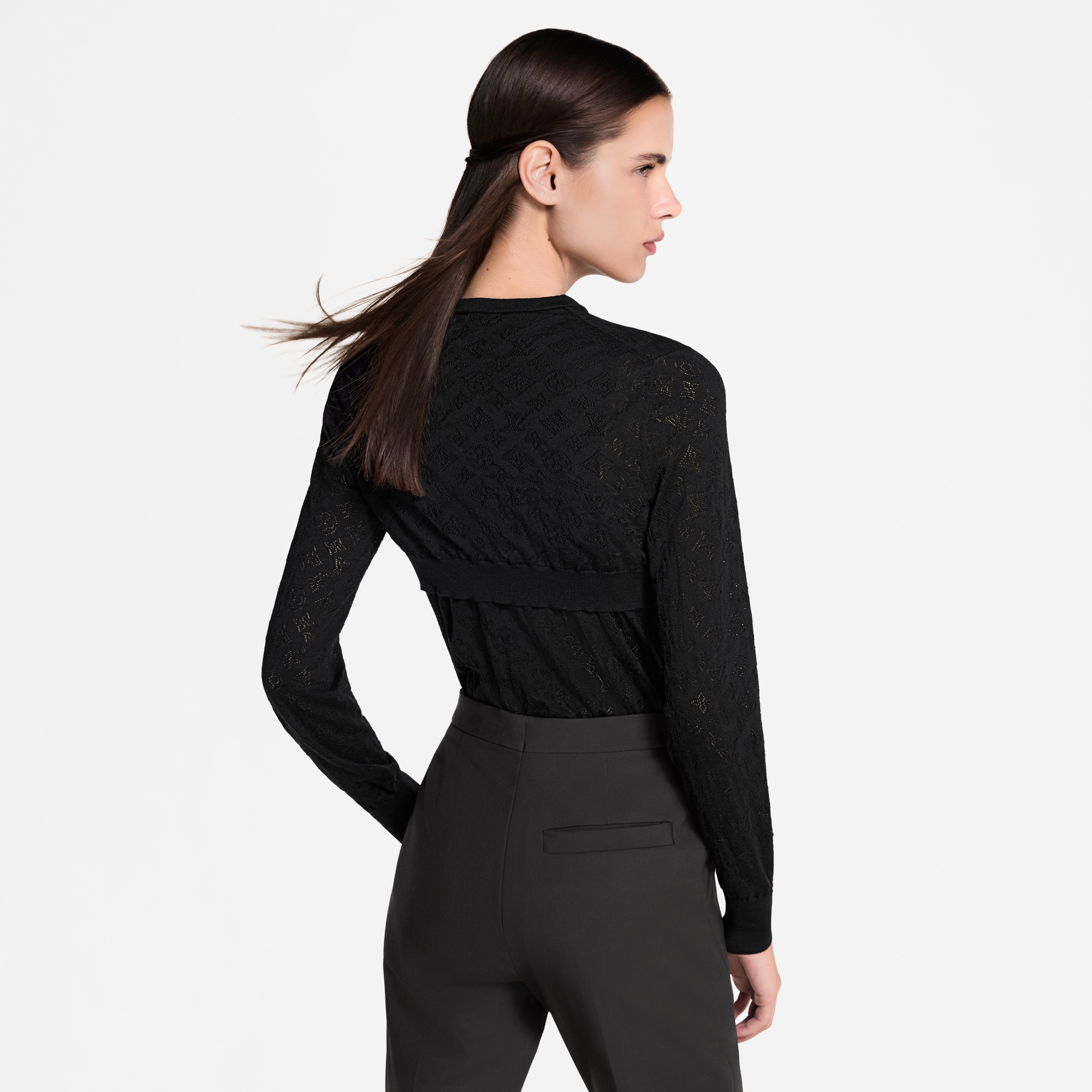 Jersey de punto Mahina Monogram  Mujer Prêt-à-Porter Artículos de punto | LOUIS VUITTON (Zoom de producto)