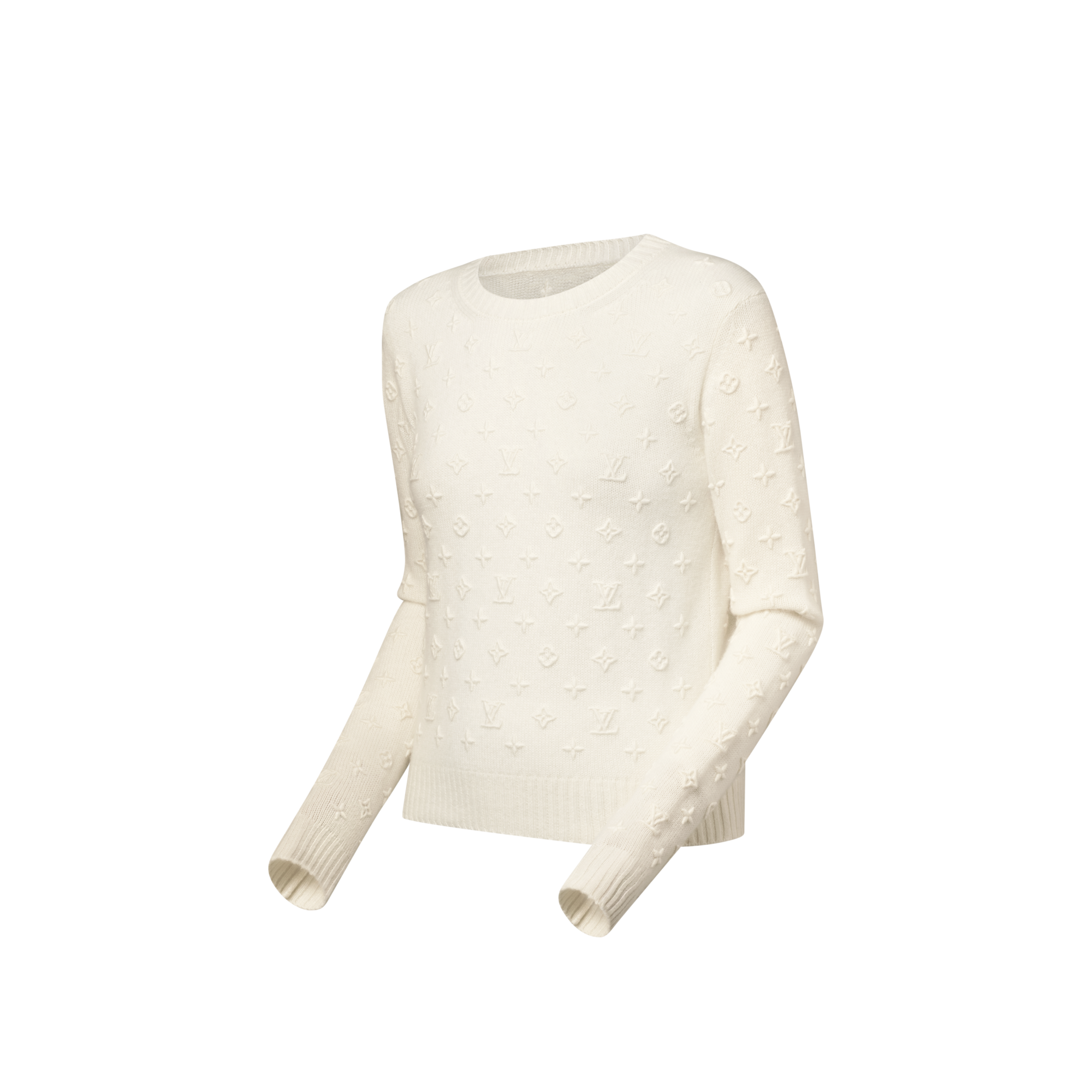 Jersey de punto Monogram tridimensional  Mujer Prêt-à-Porter Artículos de punto | LOUIS VUITTON (Zoom de producto)