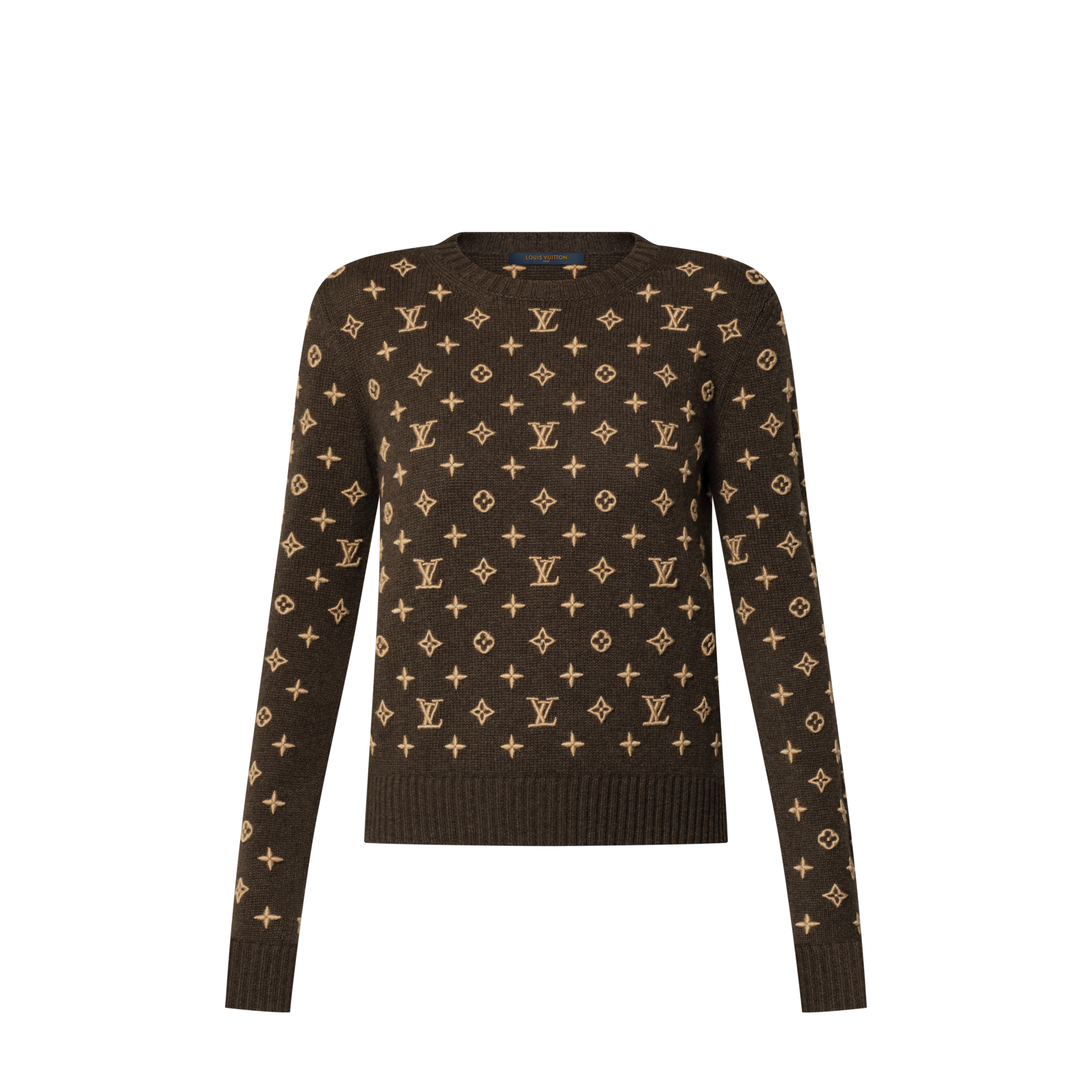 Jersey de punto Monogram tridimensional  Mujer Prêt-à-Porter Artículos de punto | LOUIS VUITTON (Zoom de producto)