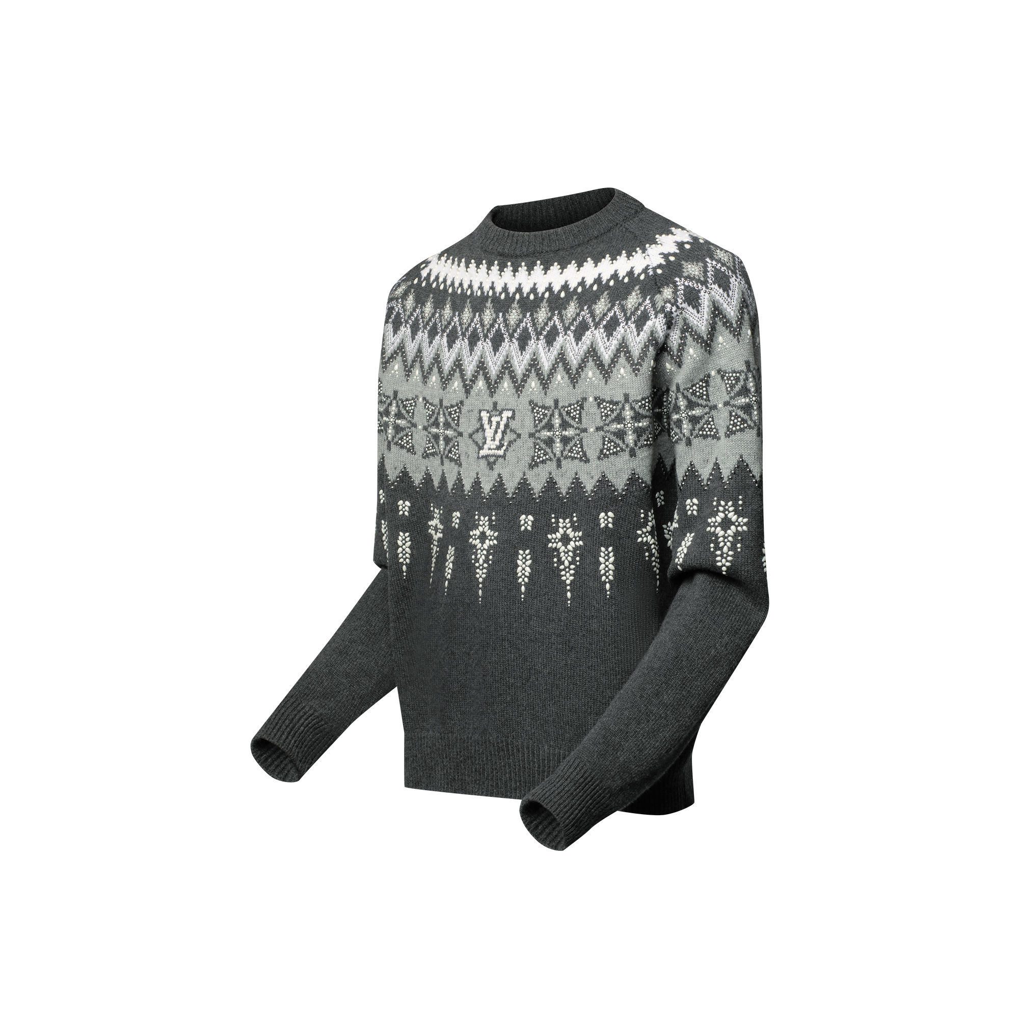 Jersey en mezcla de lana y cachemir  Novedades Para hombre LV Ski | LOUIS VUITTON (Zoom de producto)