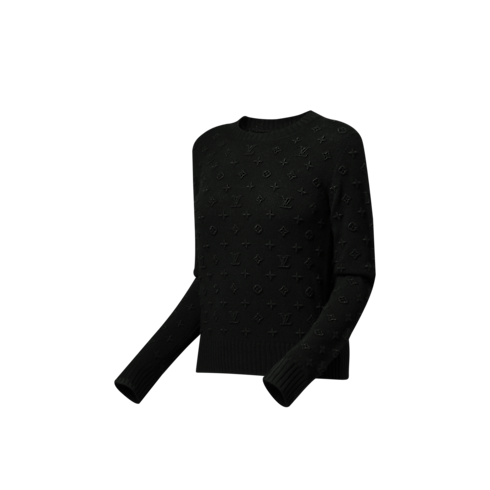 Jersey Monogram de cachemir Mujer Prêt-à-Porter Artículos de punto | LOUIS VUITTON (Zoom de producto)