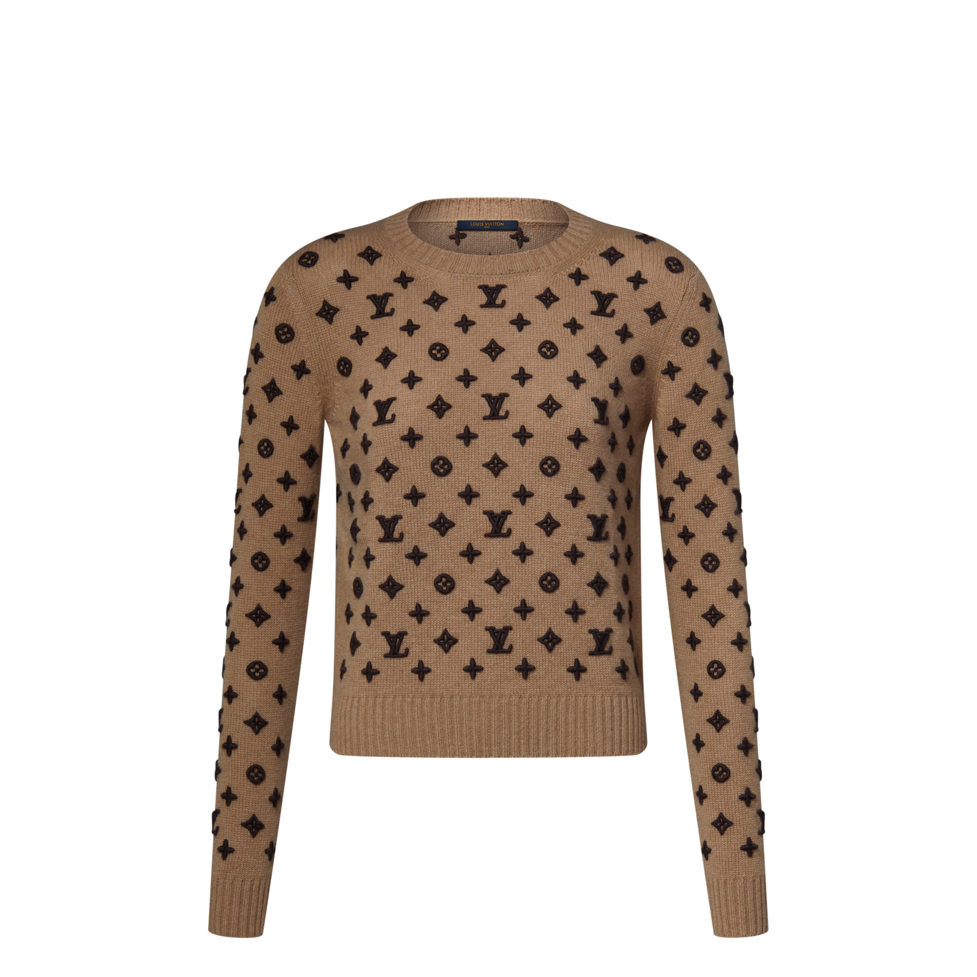 Jersey Monogram de cachemir  Mujer Prêt-à-Porter Artículos de punto | LOUIS VUITTON (Zoom de producto)