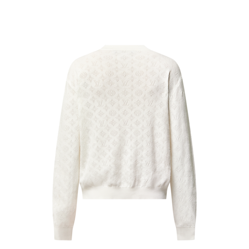 Jersey Monogram en punto pointelle de algodón Hombre Prêt-à-Porter Todo Prêt-à-Porter | LOUIS VUITTON (Zoom de producto)