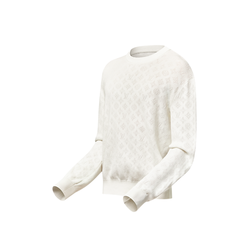 Jersey Monogram en punto pointelle de algodón Hombre Prêt-à-Porter Todo Prêt-à-Porter | LOUIS VUITTON (Zoom de producto)