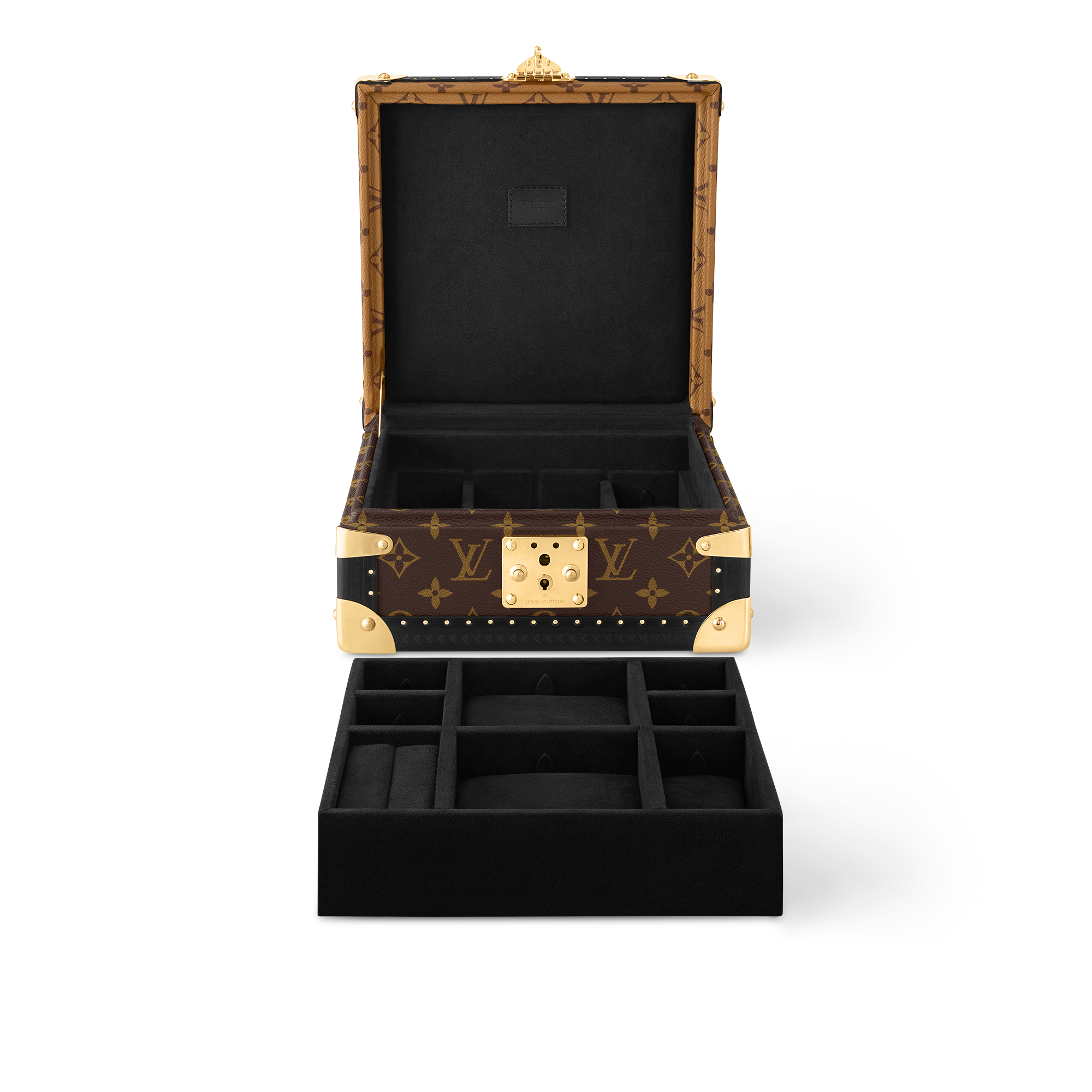 Joyero Coffret Joaillerie Monogram Reverse Lona Monogram Reverse Canvas Baúles, Viaje y Hogar Baúles y Cofres Cofres | LOUIS VUITTON (Zoom de producto)