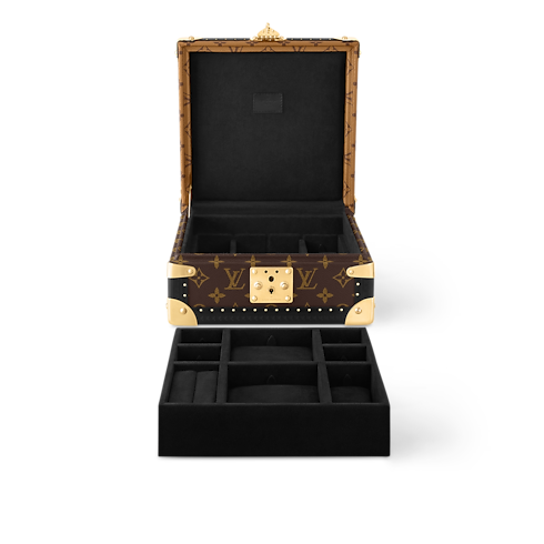 Joyero Coffret Joaillerie Monogram Reverse Lona Monogram Reverse Canvas Baúles, Viaje y Hogar Baúles y Cofres Cofres | LOUIS VUITTON (Zoom de producto)
