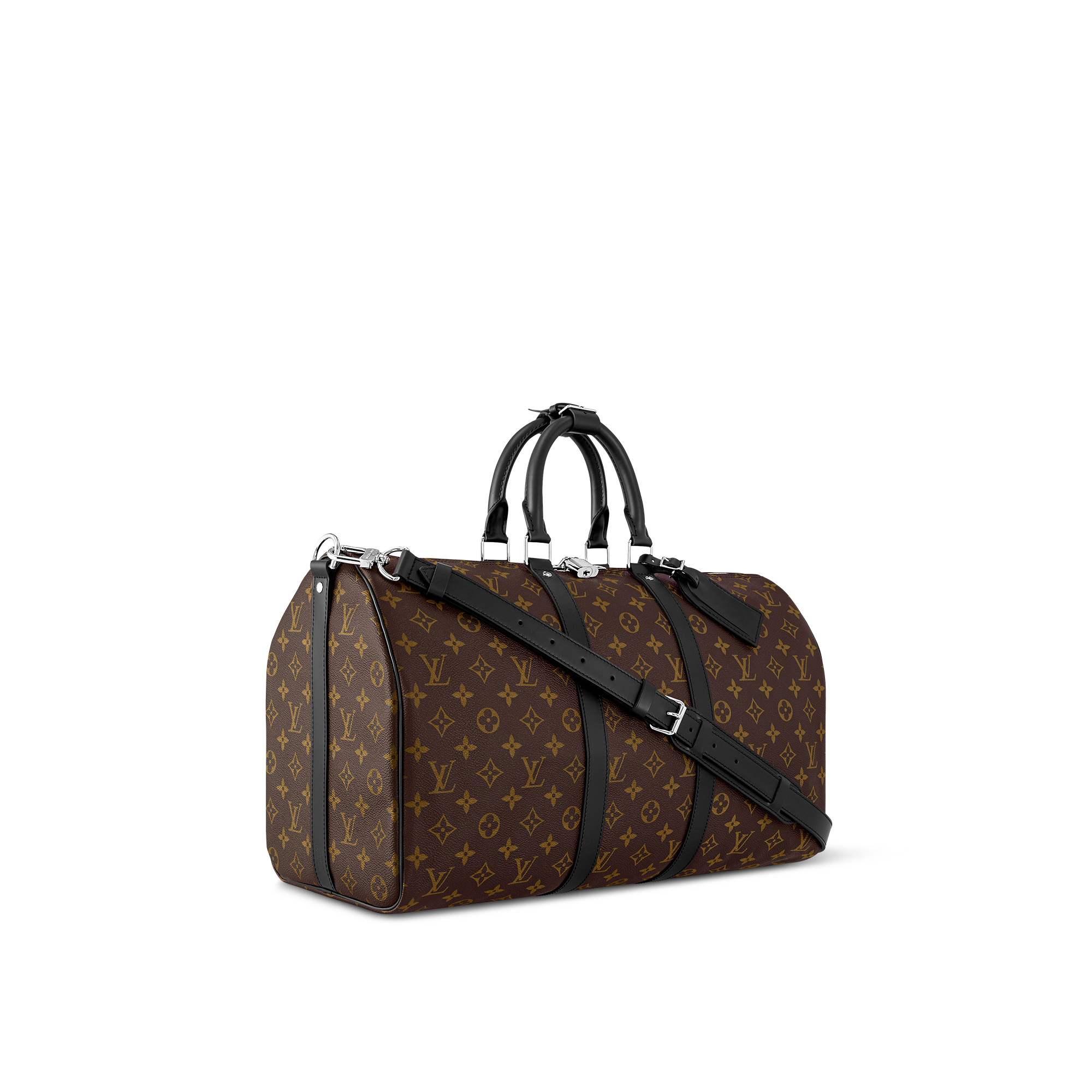 Keepall 45 con bandolera Lona Monogram Macassar Hombre Personalización Bolsos y Viaje | LOUIS VUITTON (Zoom de producto)