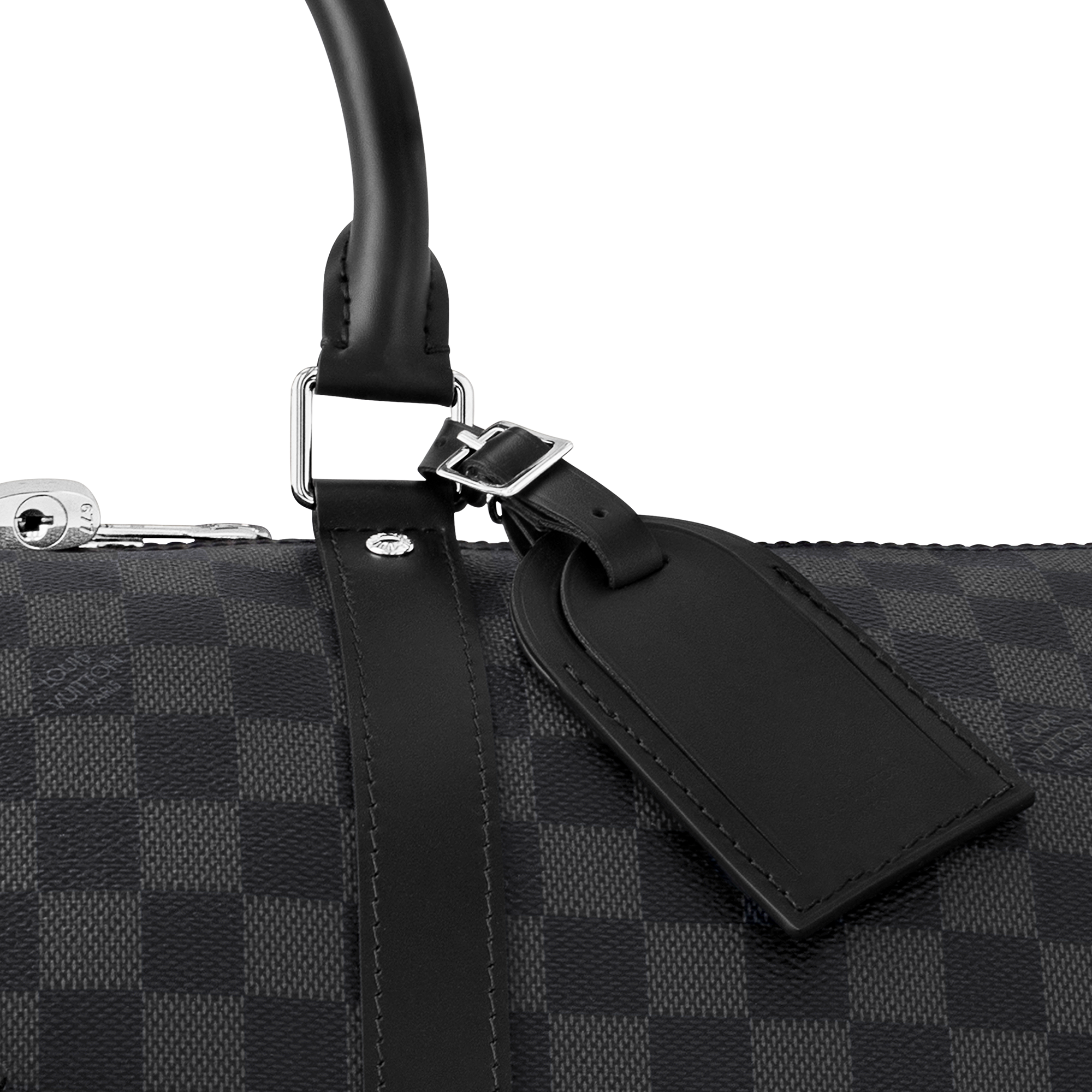 Keepall 45 con bandolera Toile Damier Graphite Hombre Viaje Todo el equipaje y accesorios | LOUIS VUITTON (Zoom de producto)