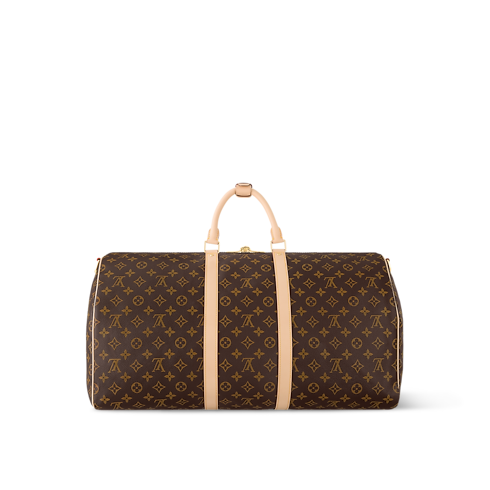 Keepall 55 con bandolera Lona Monogram Hombre Viaje Bolsos de viaje | LOUIS VUITTON (Zoom de producto)