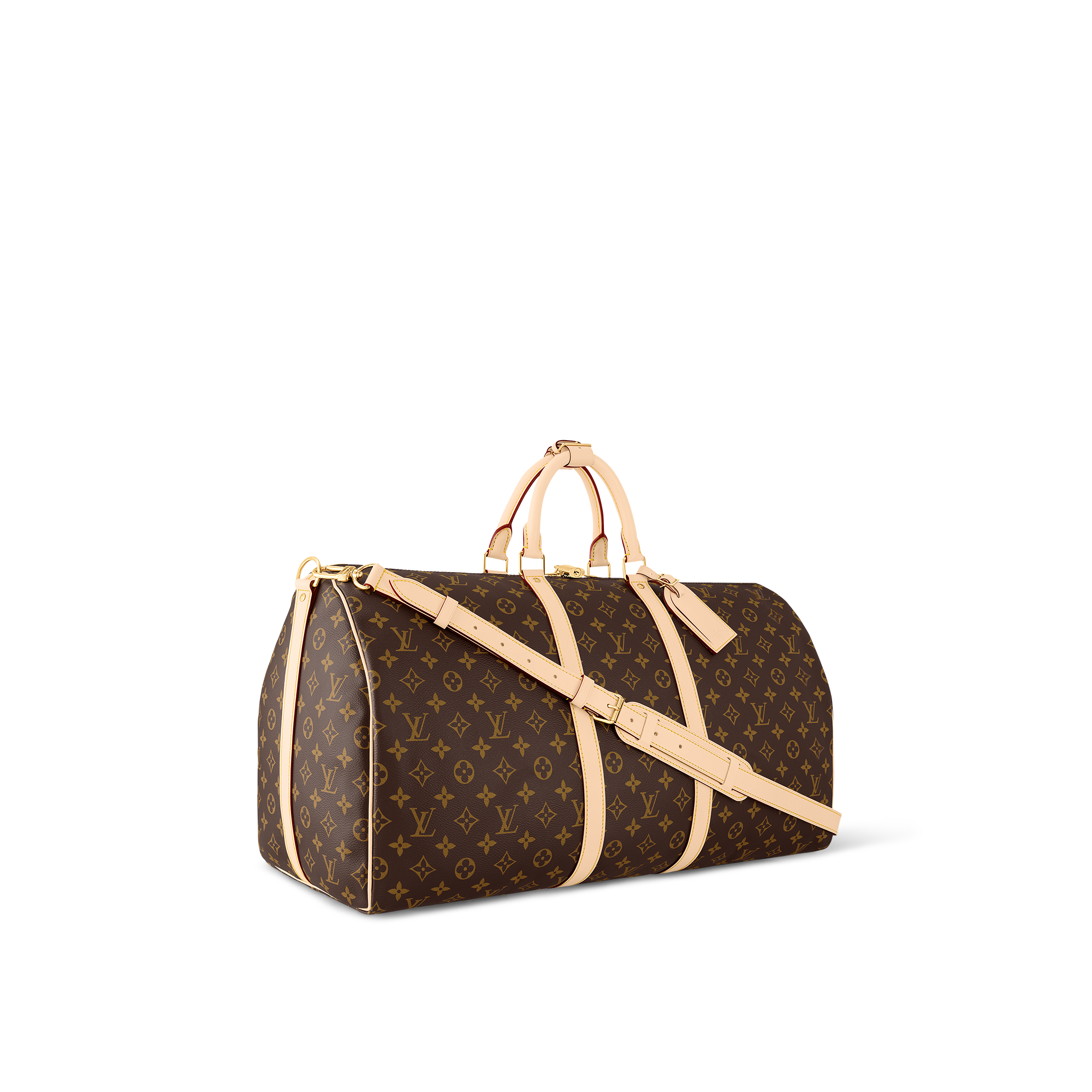 Keepall 55 con bandolera Lona Monogram Hombre Viaje Bolsos de viaje | LOUIS VUITTON (Zoom de producto)