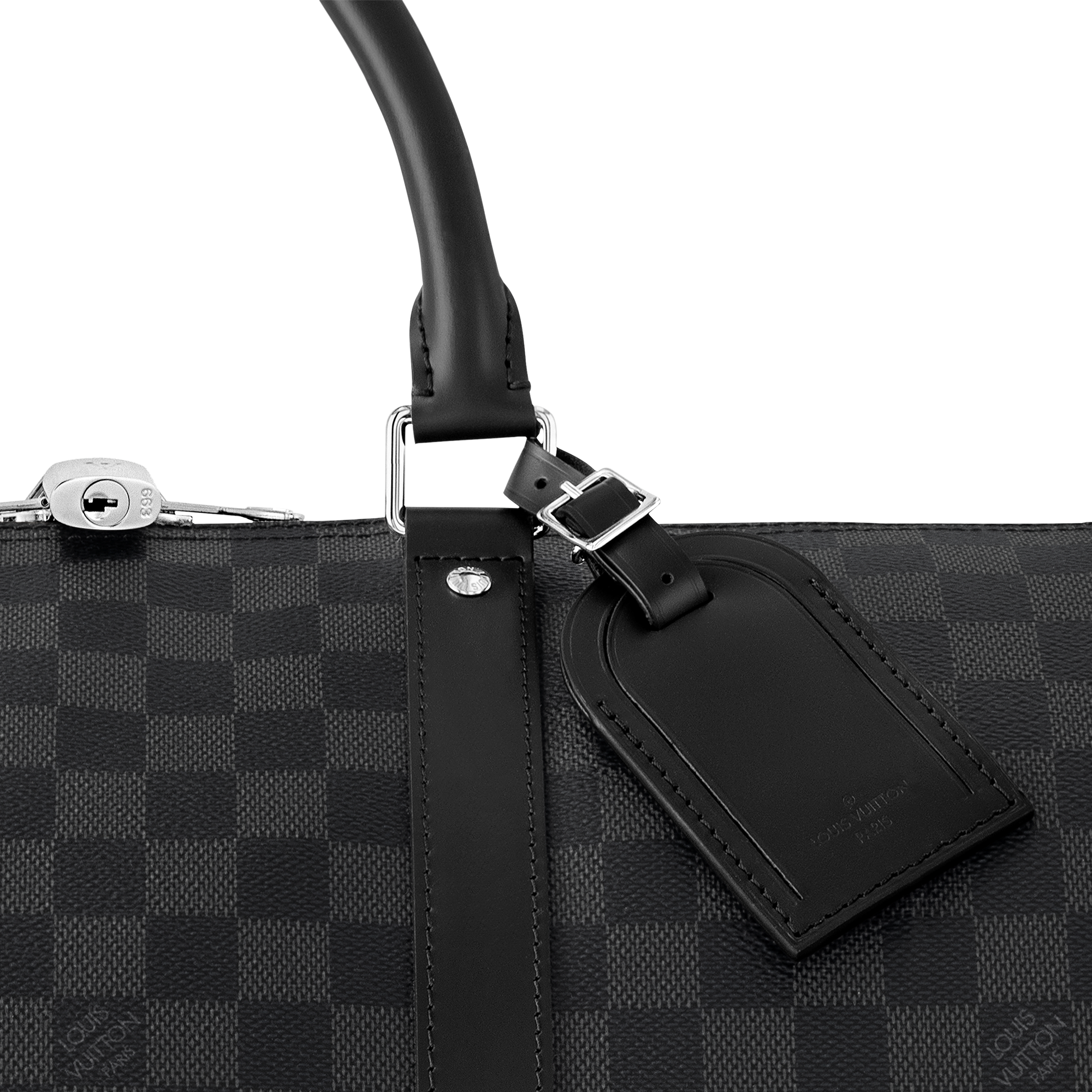 Keepall 55 con bandolera Toile Damier Graphite Hombre Viaje Bolsos de viaje | LOUIS VUITTON (Zoom de producto)
