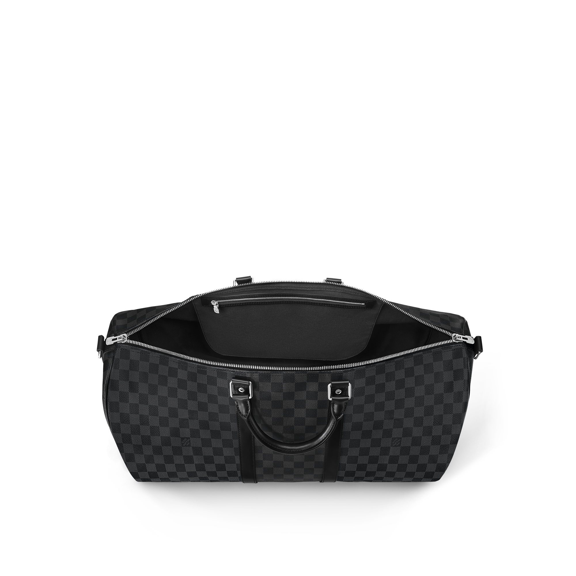 Keepall 55 con bandolera Toile Damier Graphite Hombre Viaje Bolsos de viaje | LOUIS VUITTON (Zoom de producto)