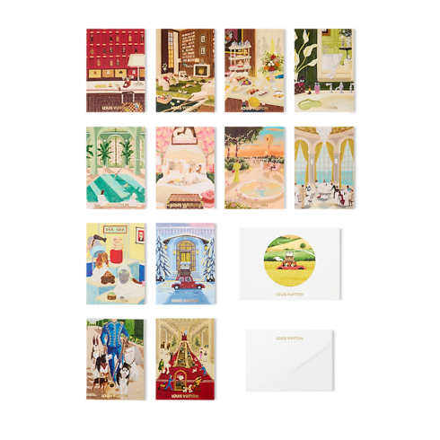 Kit de tarjetas de felicitación Carnets de Palace S00 Baúles, Viaje y Hogar Libros y papelería Artículos de papelería | LOUIS VUITTON (Zoom de producto)