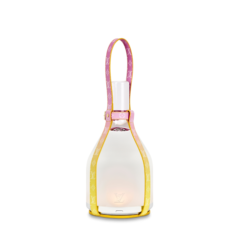 Lámpara Bell de Edward Barber y Jay Osgerby Piel y otros materiales Baúles, Viaje y Hogar Hogar y Decoración de mesa Objets Nomades – Colección de muebles | LOUIS VUITTON (Zoom de producto)