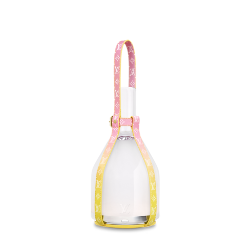 Lámpara Bell de Edward Barber y Jay Osgerby Piel y otros materiales Baúles, Viaje y Hogar Hogar y Decoración de mesa Objets Nomades – Colección de muebles | LOUIS VUITTON (Zoom de producto)