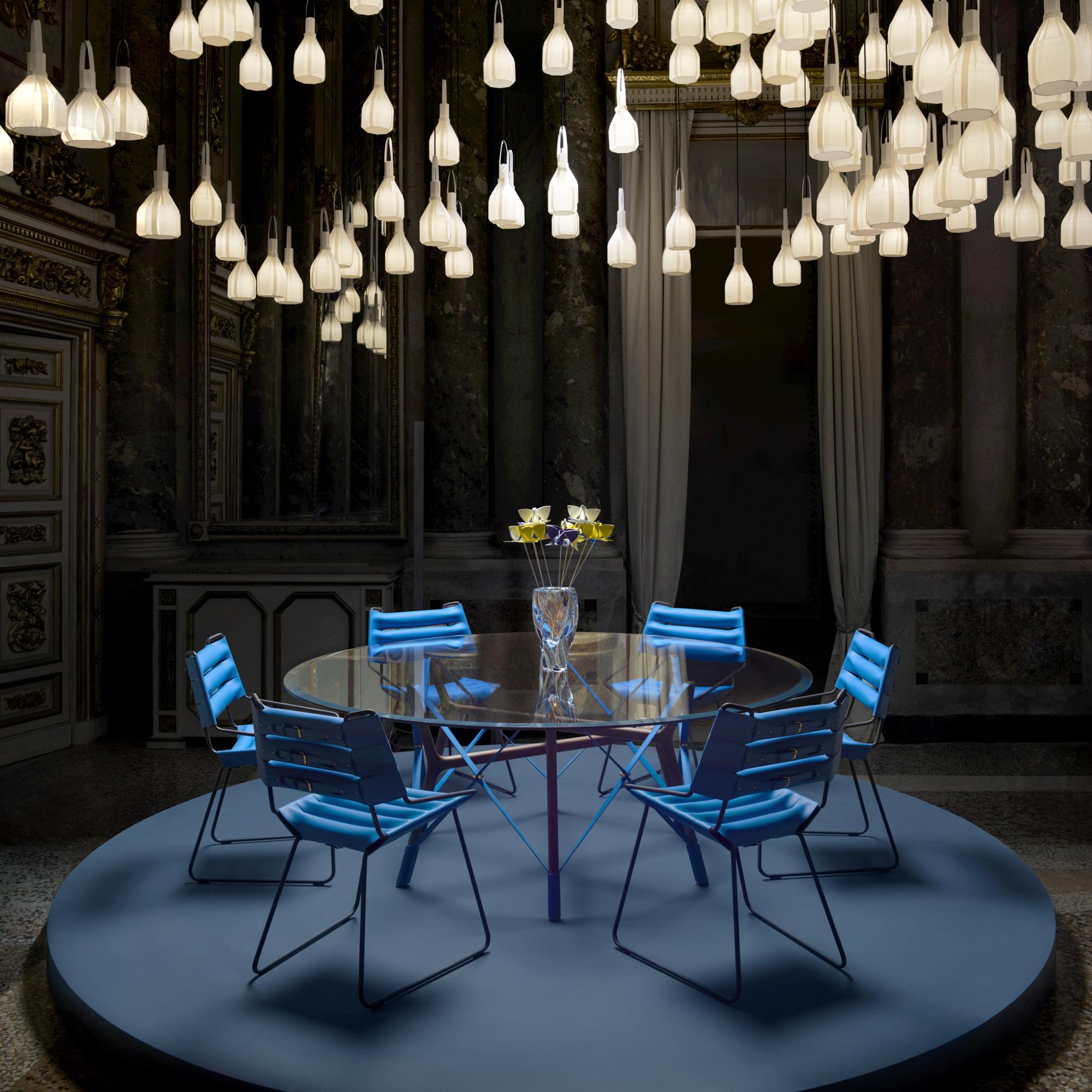 Lámpara Bell de Edward Barber y Jay Osgerby Piel y otros materiales Novedades Holiday Selección para ella | LOUIS VUITTON (Zoom de producto)