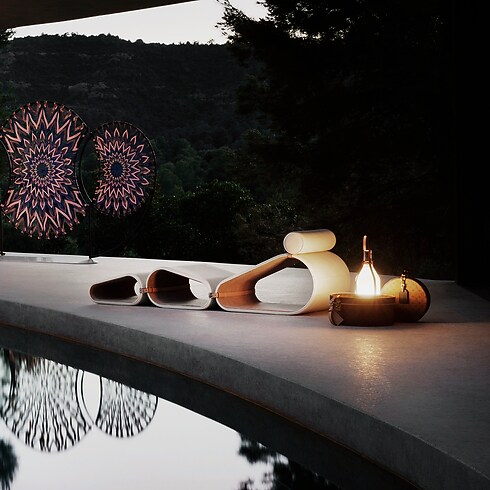 Lámpara Bell de Edward Barber y Jay Osgerby Piel y otros materiales Novedades Holiday Selección para ella | LOUIS VUITTON (Zoom de producto)