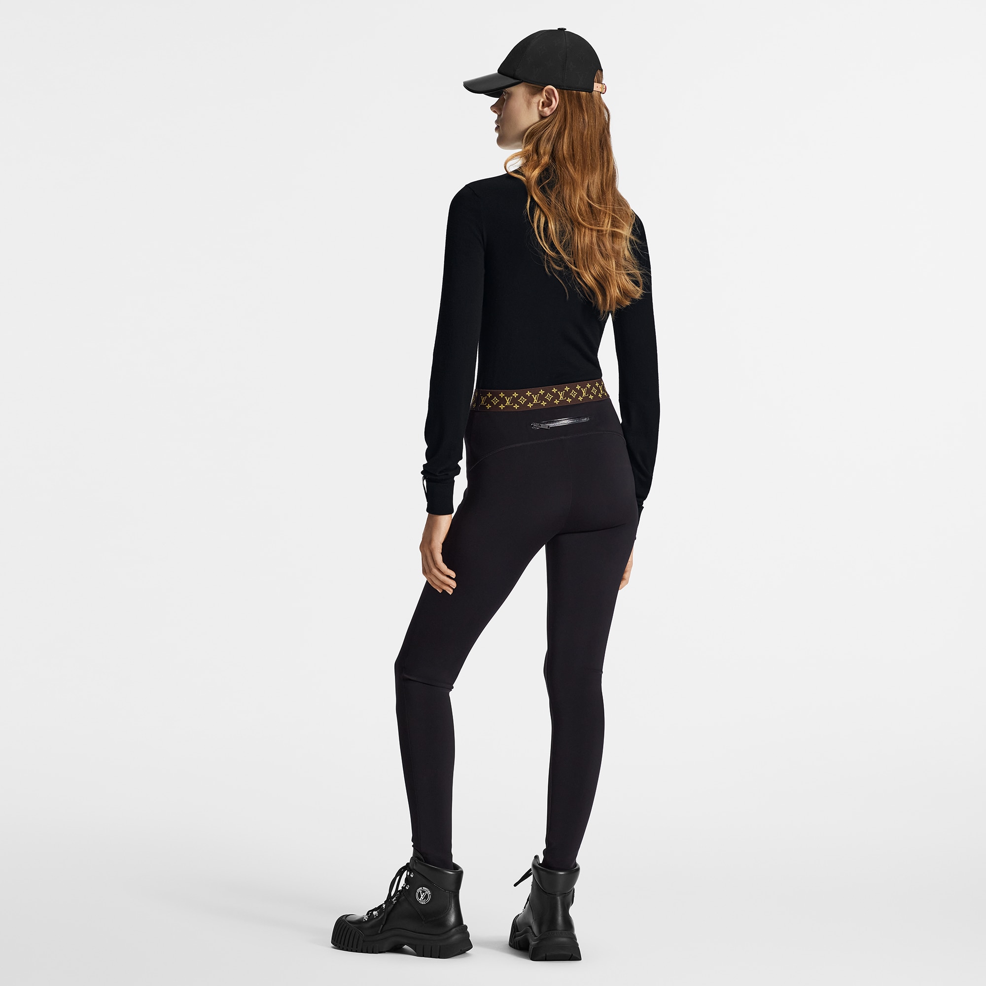 Leggings con cinturilla elástica Monogram  Mujer Prêt-à-Porter Pantalones | LOUIS VUITTON (Zoom de producto)