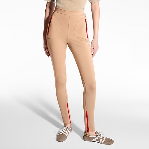Leggings con cremallera Mujer Prêt-à-Porter Pantalones | LOUIS VUITTON (Zoom de producto)