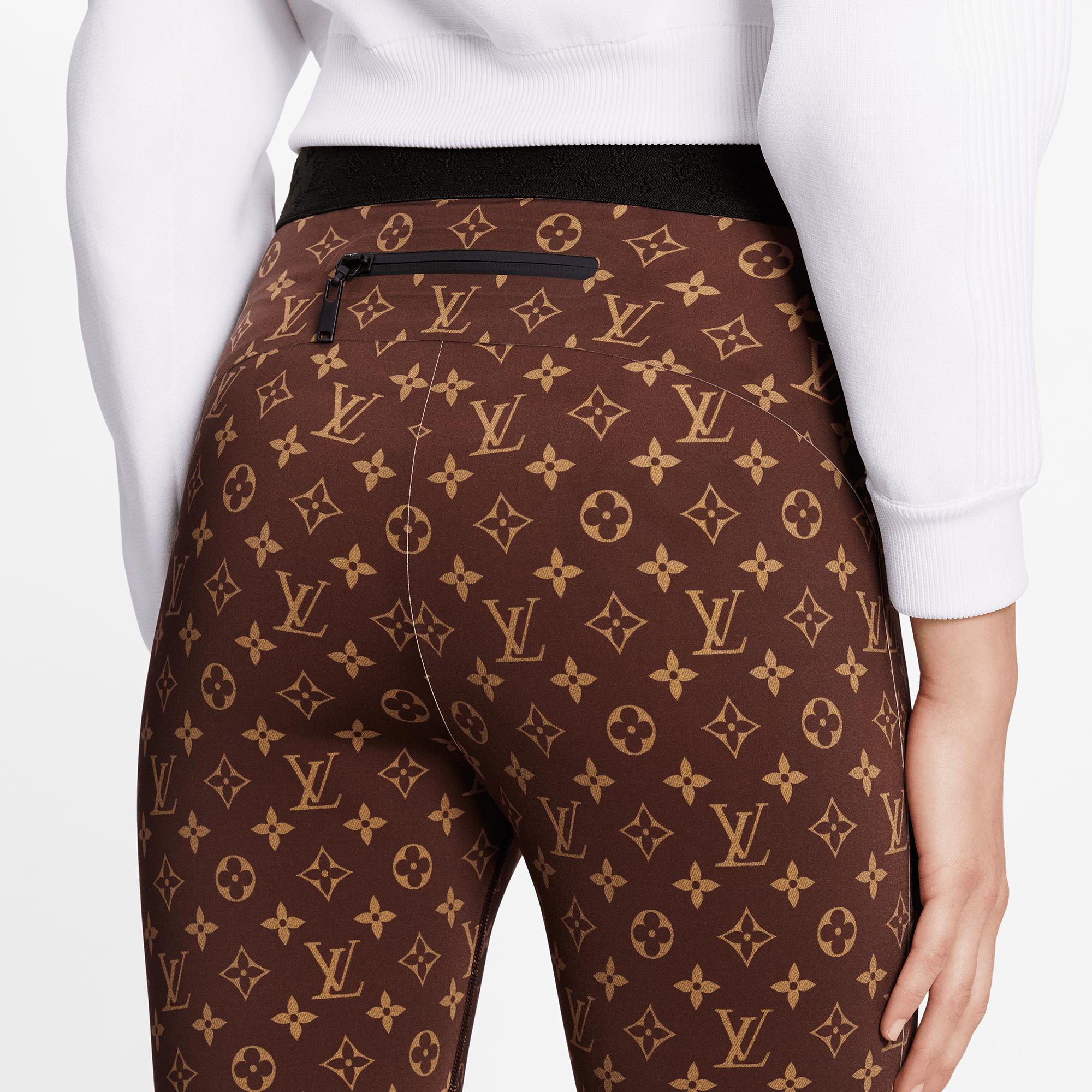 monogram leggings