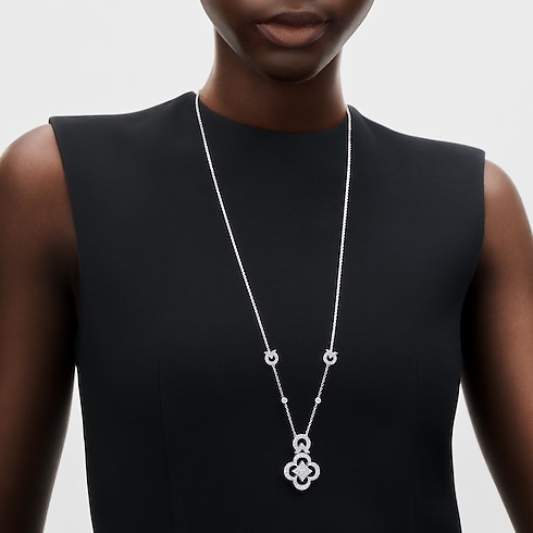 Les Ardentes Sautoir, White Gold And Diamonds Joyería Categorías Joyería | LOUIS VUITTON (Zoom de producto)