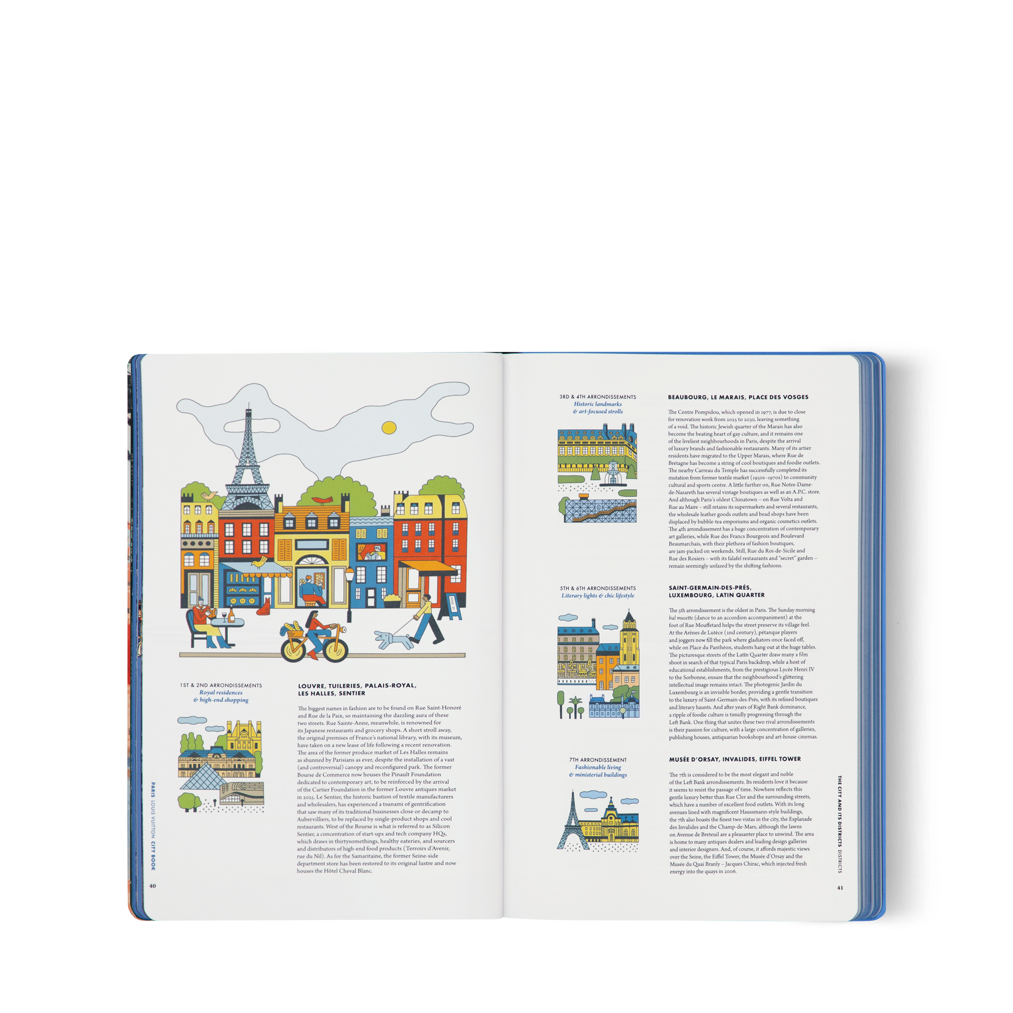Libro de la ciudad de París, versión inglesa  Baúles, Viaje y Hogar Libros Guía de ciudad | LOUIS VUITTON (Zoom de producto)