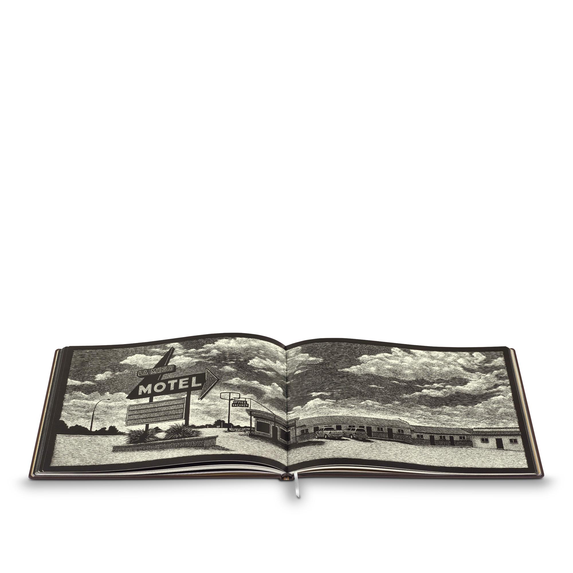 Libro de viaje de la Ruta 66 - Edición del artista  Baúles, Viaje y Hogar Libros Guía de viajes | LOUIS VUITTON (Zoom de producto)