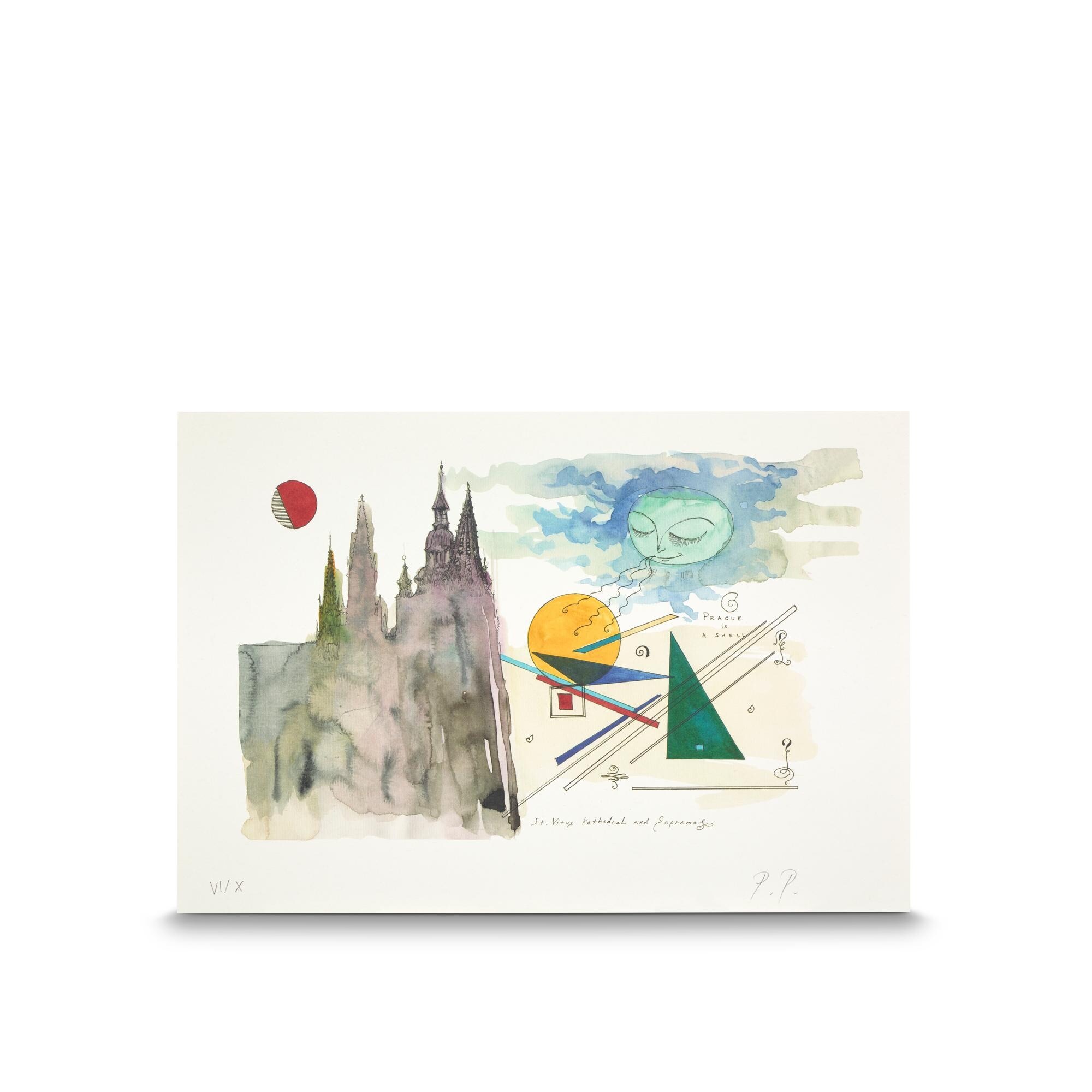 Libro de viaje de Praga - Edición del artista  Baúles, Viaje y Hogar Libros Guía de viajes | LOUIS VUITTON (Zoom de producto)