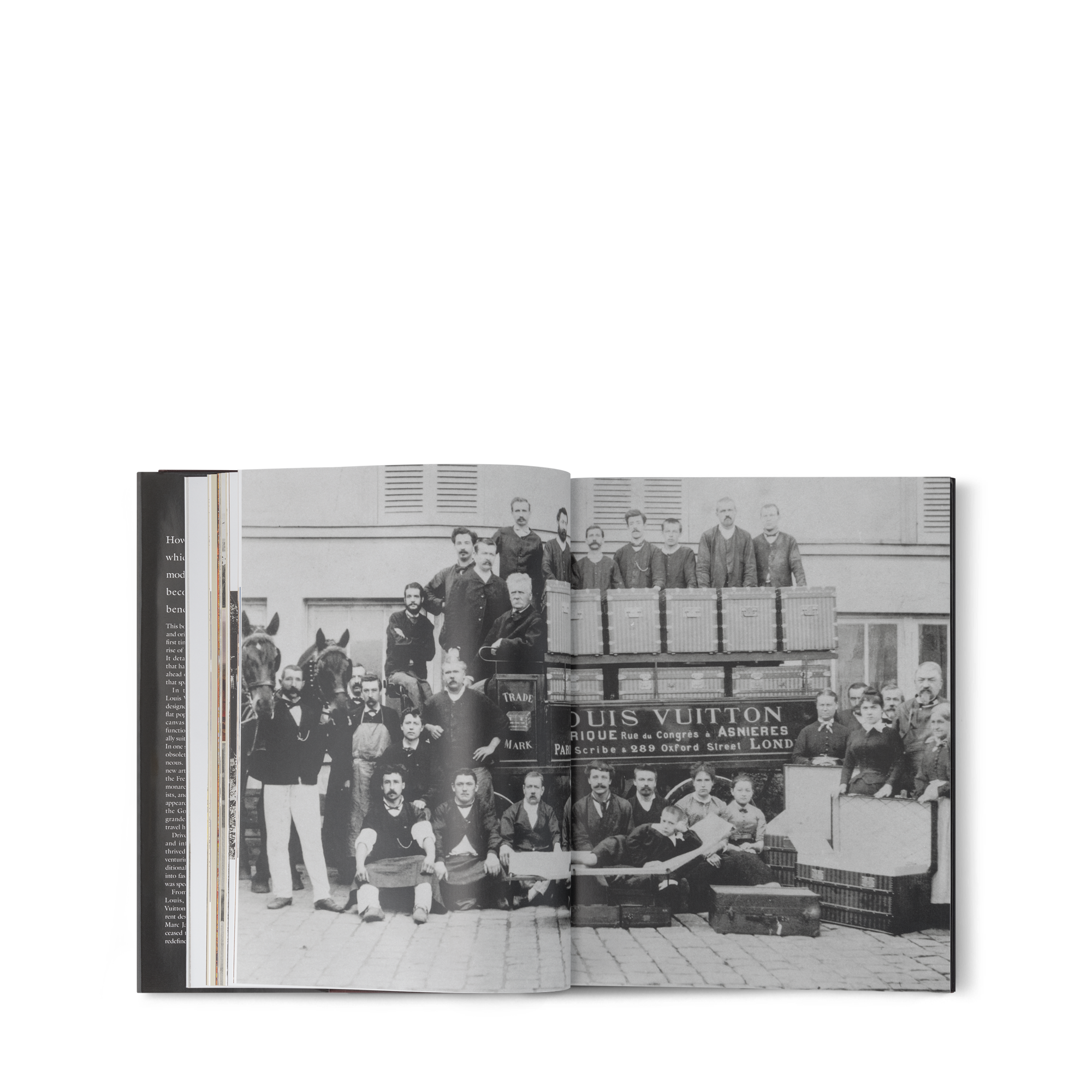 Louis Vuitton: The Birth of Modern Luxury  Baúles, Viaje y Hogar Libros Libros de tapa dura | LOUIS VUITTON (Zoom de producto)