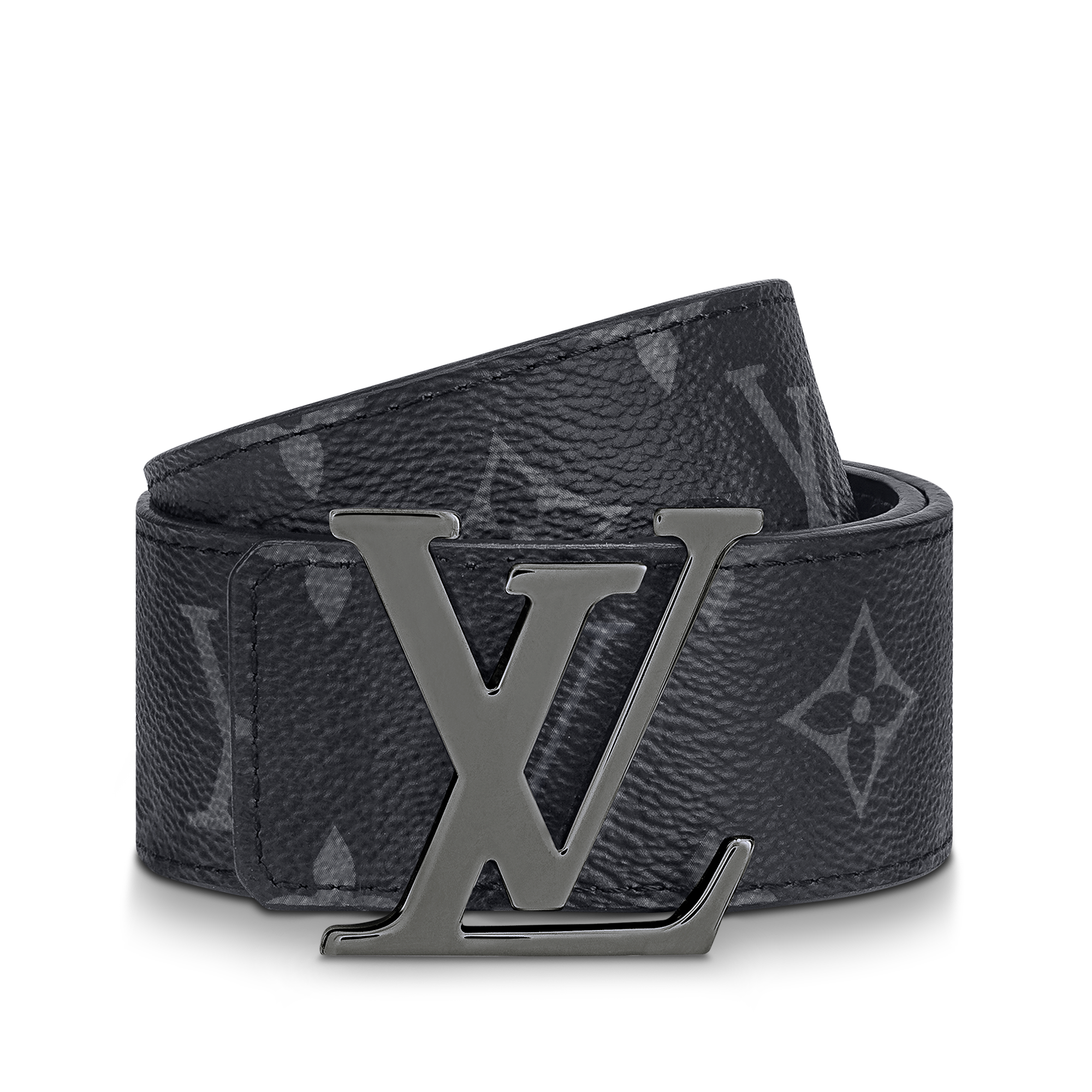 LV Initiales 40 mm reversible Lona Monogram Eclipse Hombre Accesorios Cinturones | LOUIS VUITTON (Zoom de producto)