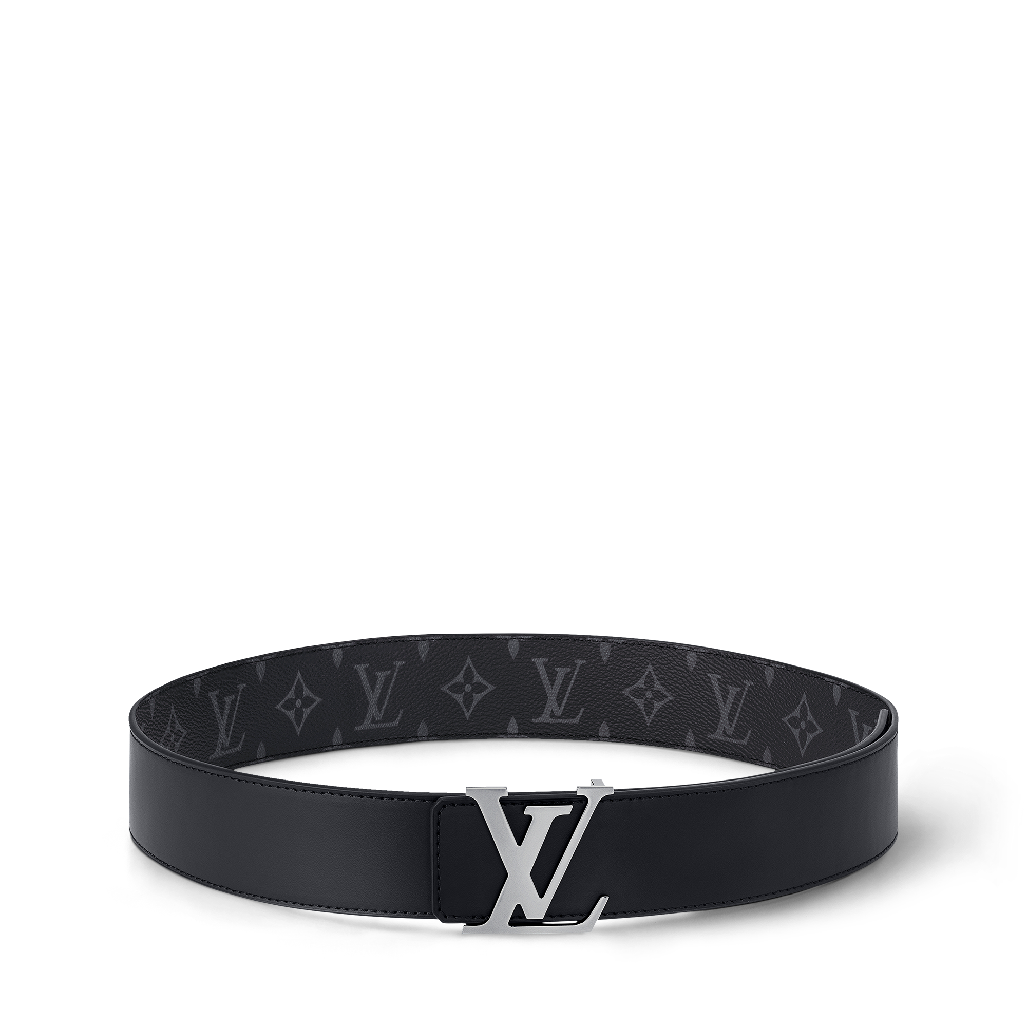 LV Initiales 40 mm reversible Lona Monogram Eclipse Hombre Accesorios Cinturones | LOUIS VUITTON (Zoom de producto)