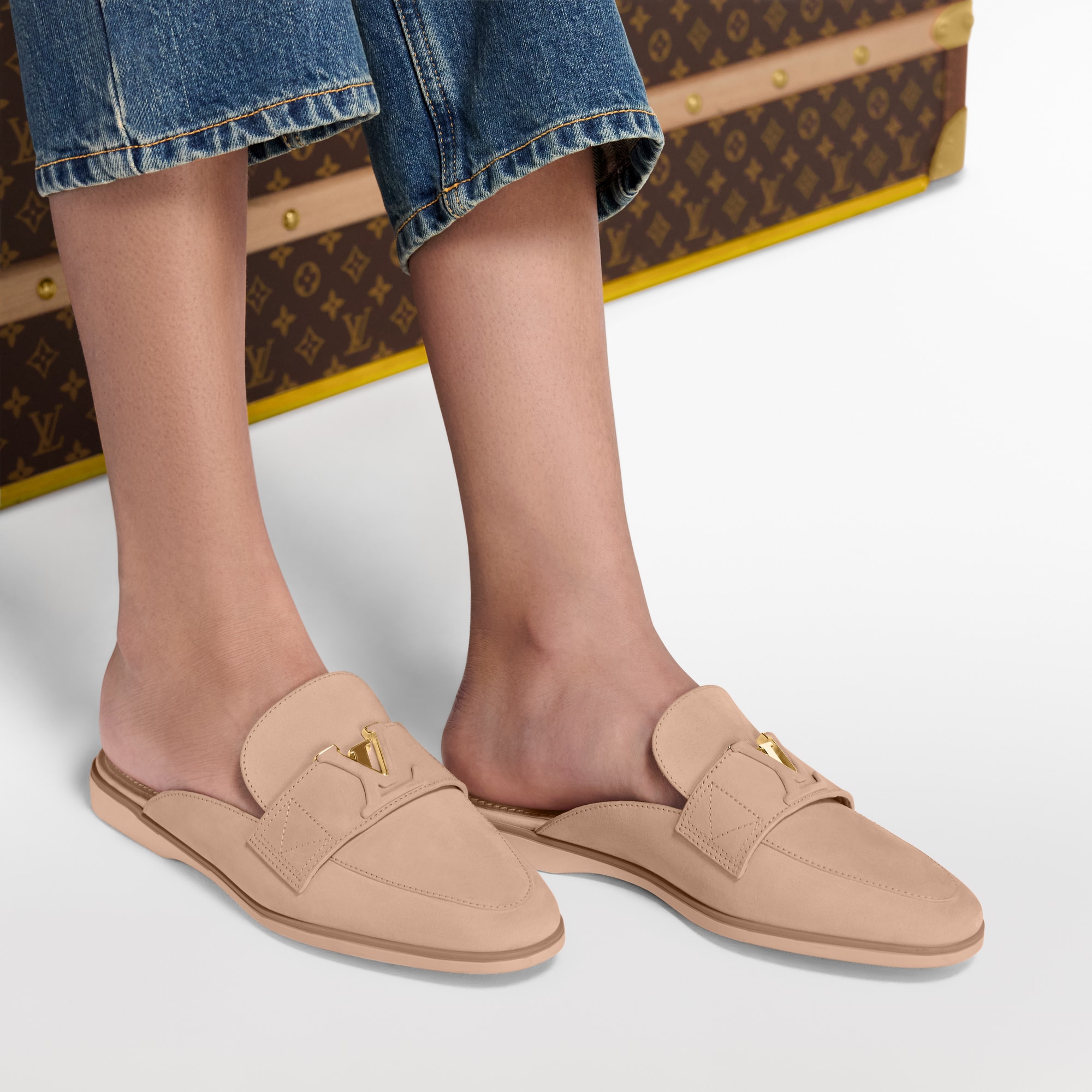 LV Mare Flex Open Back Loafer  Mujer Zapatos Mocasines y bailarinas | LOUIS VUITTON (Zoom de producto)