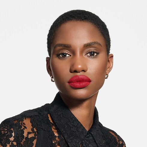 LV Rouge - Barra de labios mate Perfumes y Beauty Labios } | LOUIS VUITTON (Zoom de producto)