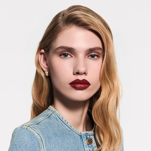 LV Rouge - Recarga de barra de labios satinada Perfumes y Beauty Labios } | LOUIS VUITTON (Zoom de producto)