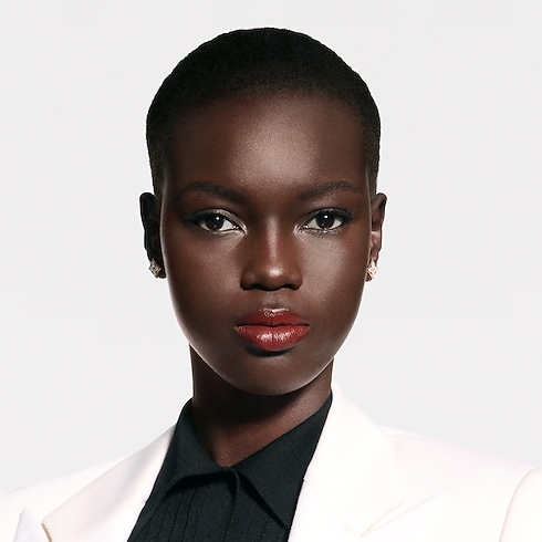 LV Rouge - Recarga de barra de labios satinada Perfumes y Beauty Labios } | LOUIS VUITTON (Zoom de producto)