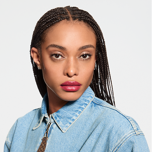 LV Rouge - Recarga de barra de labios satinada Perfumes y Beauty Labios } | LOUIS VUITTON (Zoom de producto)