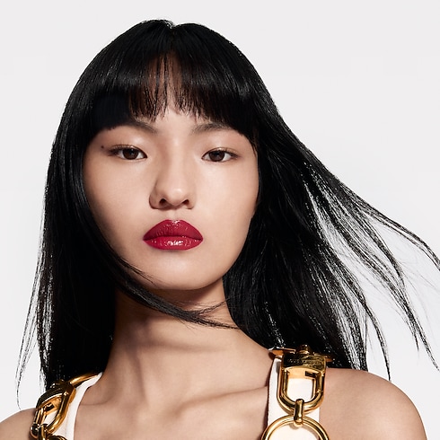 LV Rouge - Recarga de barra de labios satinada Perfumes y Beauty Labios } | LOUIS VUITTON (Zoom de producto)