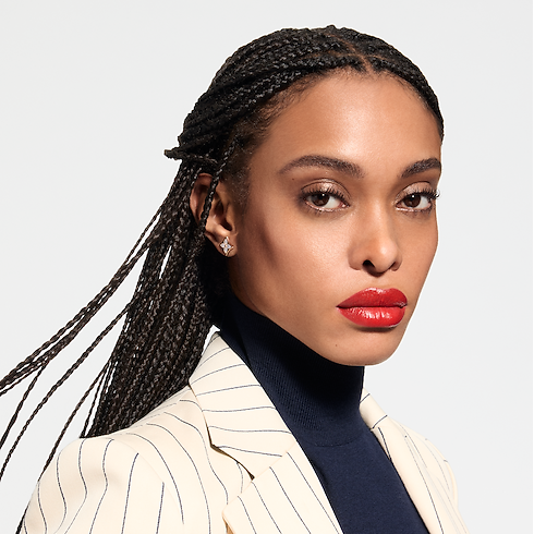 LV Rouge - Recarga de barra de labios satinada Perfumes y Beauty Labios } | LOUIS VUITTON (Zoom de producto)