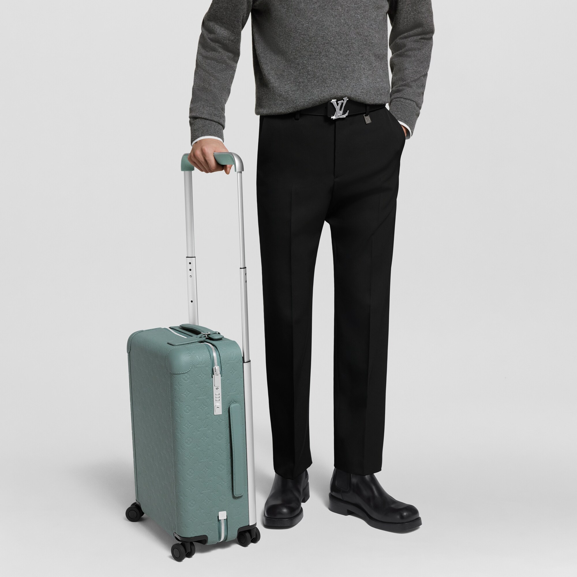 Maleta Horizon 55 Taurillon Monogram Hombre Viaje Con ruedas | LOUIS VUITTON (Zoom de producto)