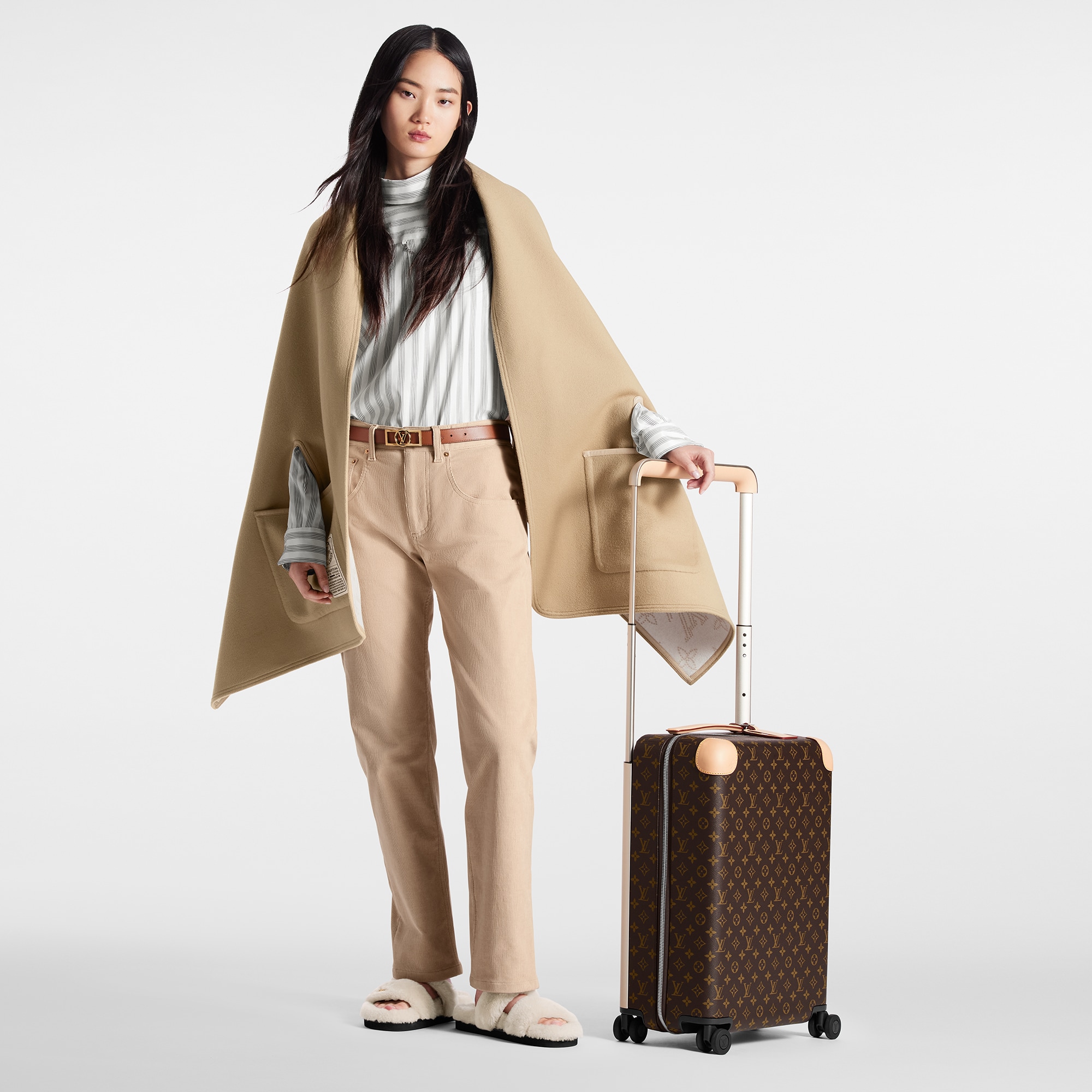 Maleta Horizon 55 Lona Monogram Bolsos y pequeña marroquinería Personalización de artículos de cuero } | LOUIS VUITTON (Zoom de producto)